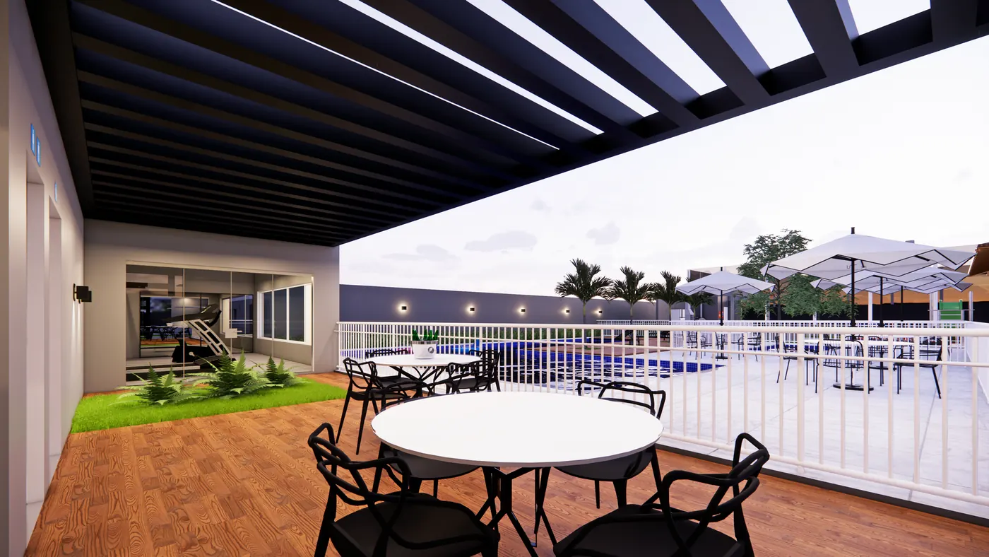Piscina adulto do Leme Residencial